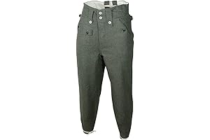 Reproducing Legendary WW2 German M43 Field Grey Wool Trousers: Historical Authenticity Meets Modern Comfort