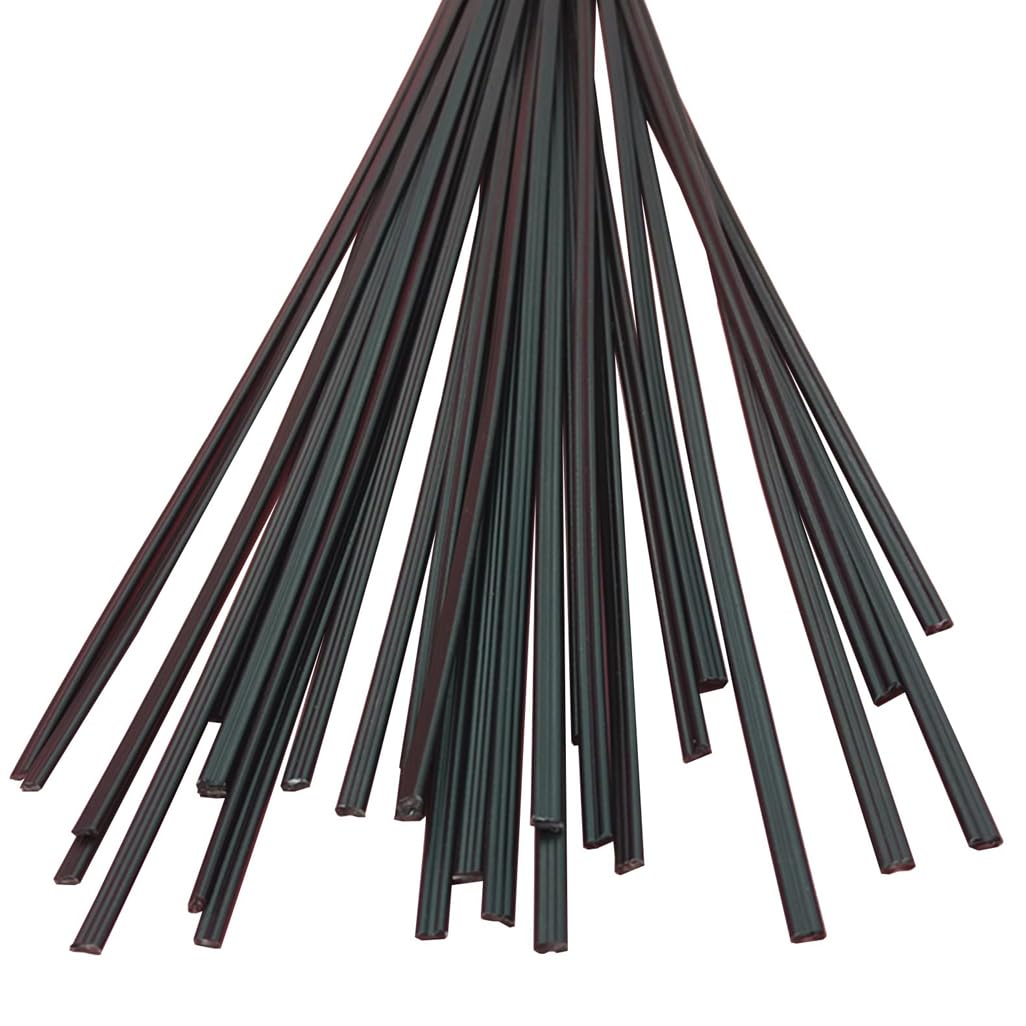 BDMRY Plastic Welding Rods,Plastic Welder Strips,Sticks PP Material Double Strand Red100pcs,Width* Thickness 5*2.4mm Length:1meter 50pcs