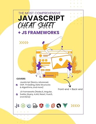 The Most Comprehensive Javascript Cheat Sheet + JS Frameworks Laminated ...