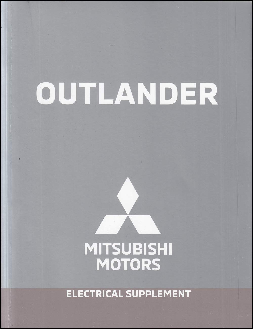 Cover of the 2020 Mitsubishi Outlander PHEV Wiring Diagram Manual