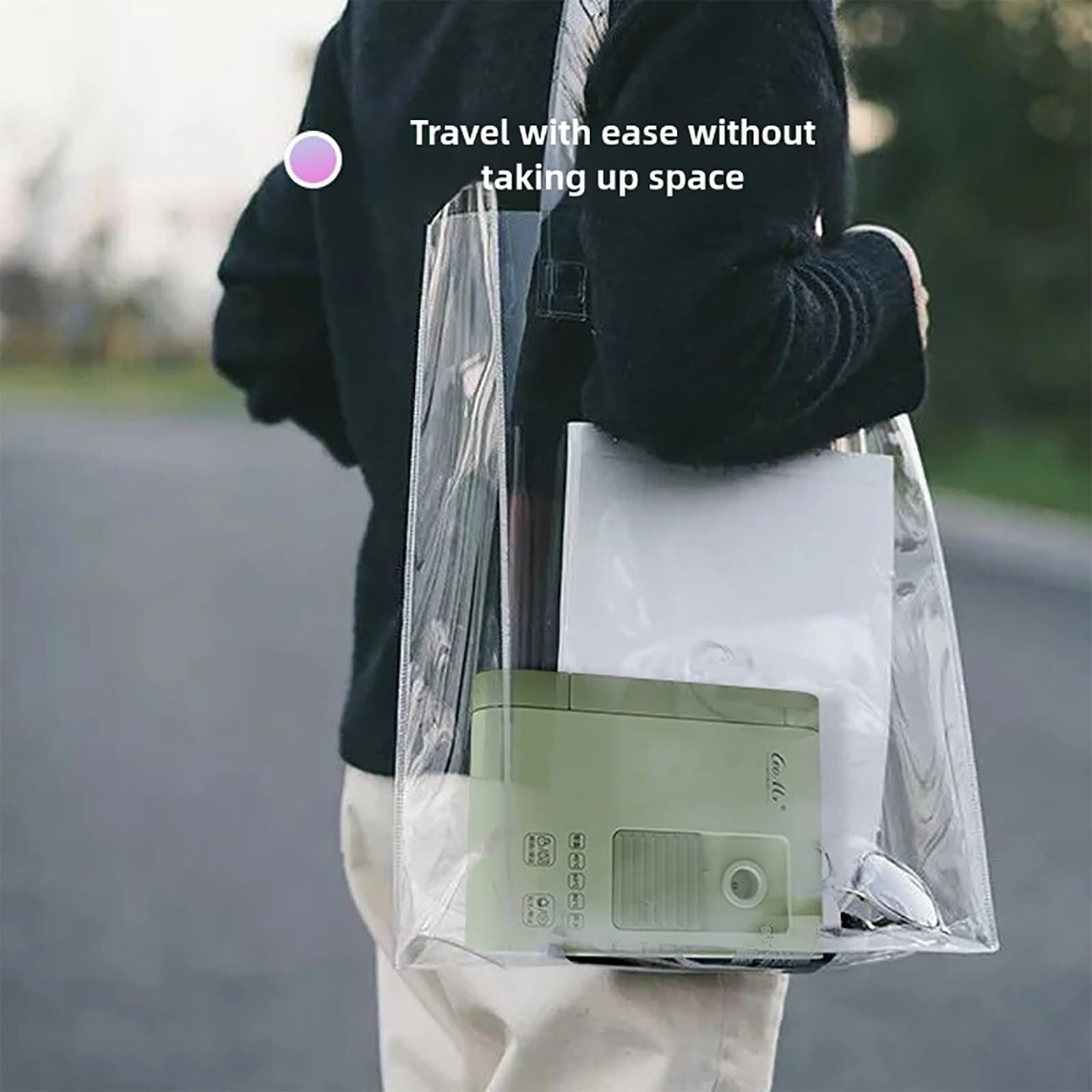 Składany Dozownik Gorącej Wody - Przenośny Czajnik 2000W | Przenośny Mini Czajnik 2000W - Dozownik Gorącej Wody Błyskawiczny(White)