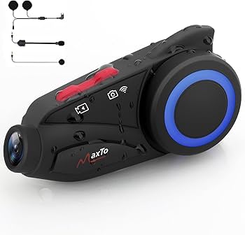 バイク用インカム Amazon.co.jp: UNE バイク インカム 2K鮮明画質 カメラ付きインカム