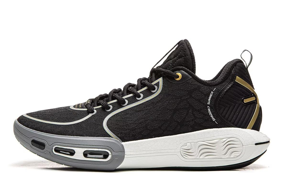 LI-NING Wade Shadow 7 Men's Basketball On-Court Shoes Lightweight Rebound Anti-Slip Professional Sneakers for Training Sports Daily Wear