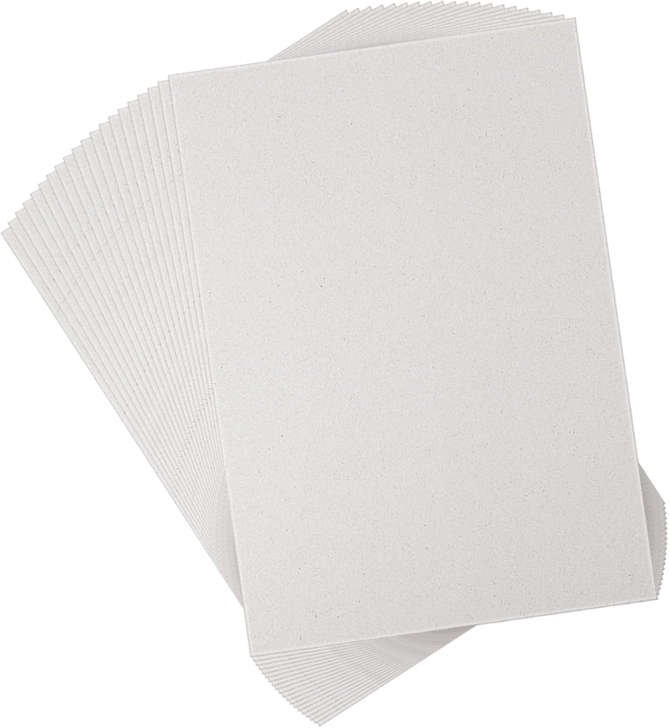 jojofuny 20sheets Flat Cardboard Model Chipboard Sheets for DIY Projects Craft Board and Packaging
