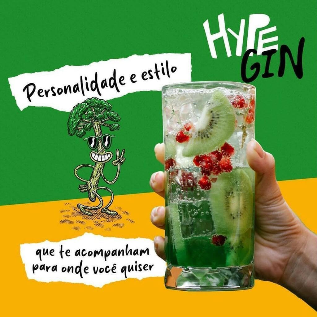 HYPE - London Dry Gin 750ml | Estilo Clássico com Toque Cítrico, Zero Extrato Artificial - Ouro no Mondial de Bruxelles - Sabor que é Puro Hype - Qualidade e Preço Justo HYPE - London Dry Gin 750ml | Estilo Clássico com Toque Cítrico, Zero Extrato Artificial - Ouro no Mondial de Bruxelles - Sabor que é Puro Hype - Qualidade e Preço Justo