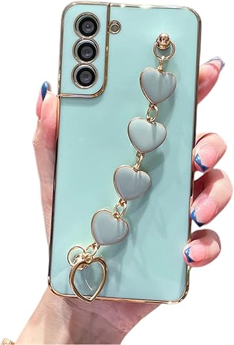 OIOMAGPIE Funda de silicona suave para Samsung Galaxy S22 S21 S20 Ultra Plus FE Note 20 10 Pro Shell, protector de lente (verde, Note 20 Ultra)