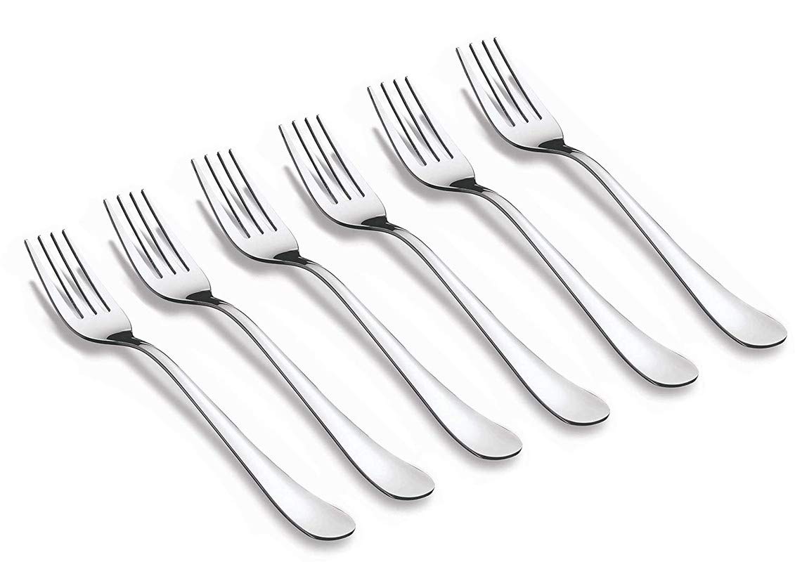 Fourchettes en acier inoxydable pour repas de famille conviviaux et tablées quotidiennes