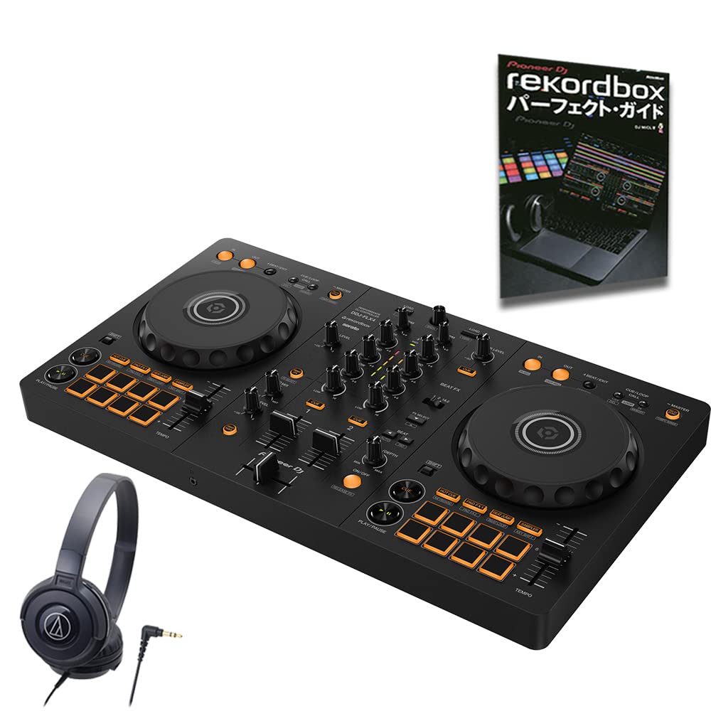Pioneer DJ DDJ-400 コントローラー コード ヘッドホン付き Amazon