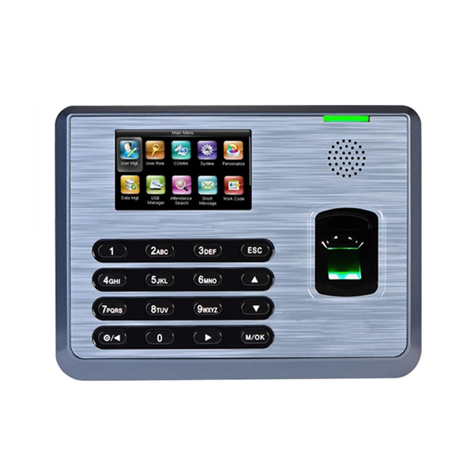 Marcar en la máquina, Lector de huellas dactilares biométrico con pantalla táctil 3 pulgadas for control asistencia(TX628 IC)