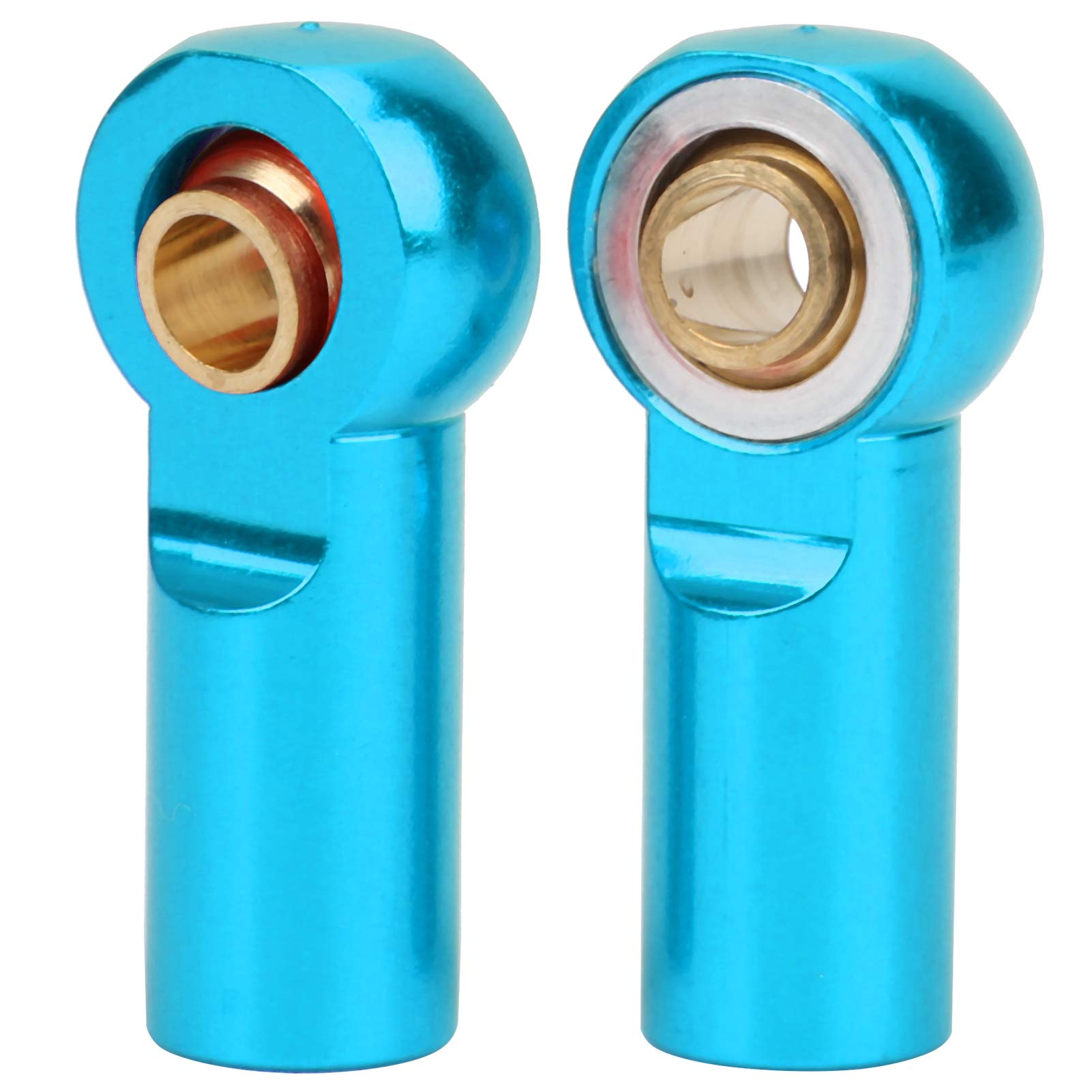 10Pcs RC Car Pull Connecting Rod Metal Ball Joint Accessory for AXIAL SCX10 1/10 (Blue) - Image 3