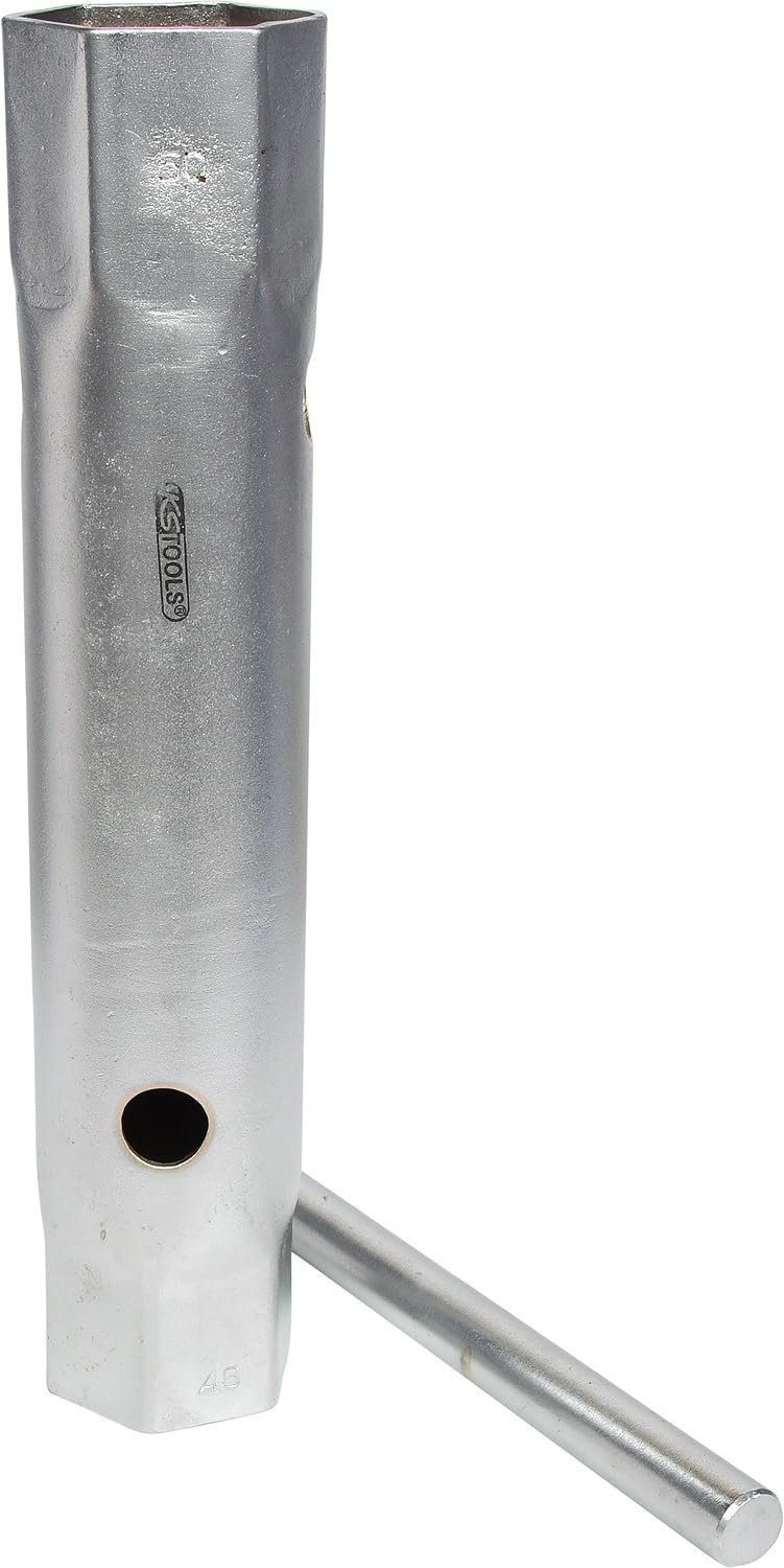 Llave De Vaso Para Tubos KS Tools 518.0886 - 46 X 50 Mm, Cromo Vanadio, Entrecaras