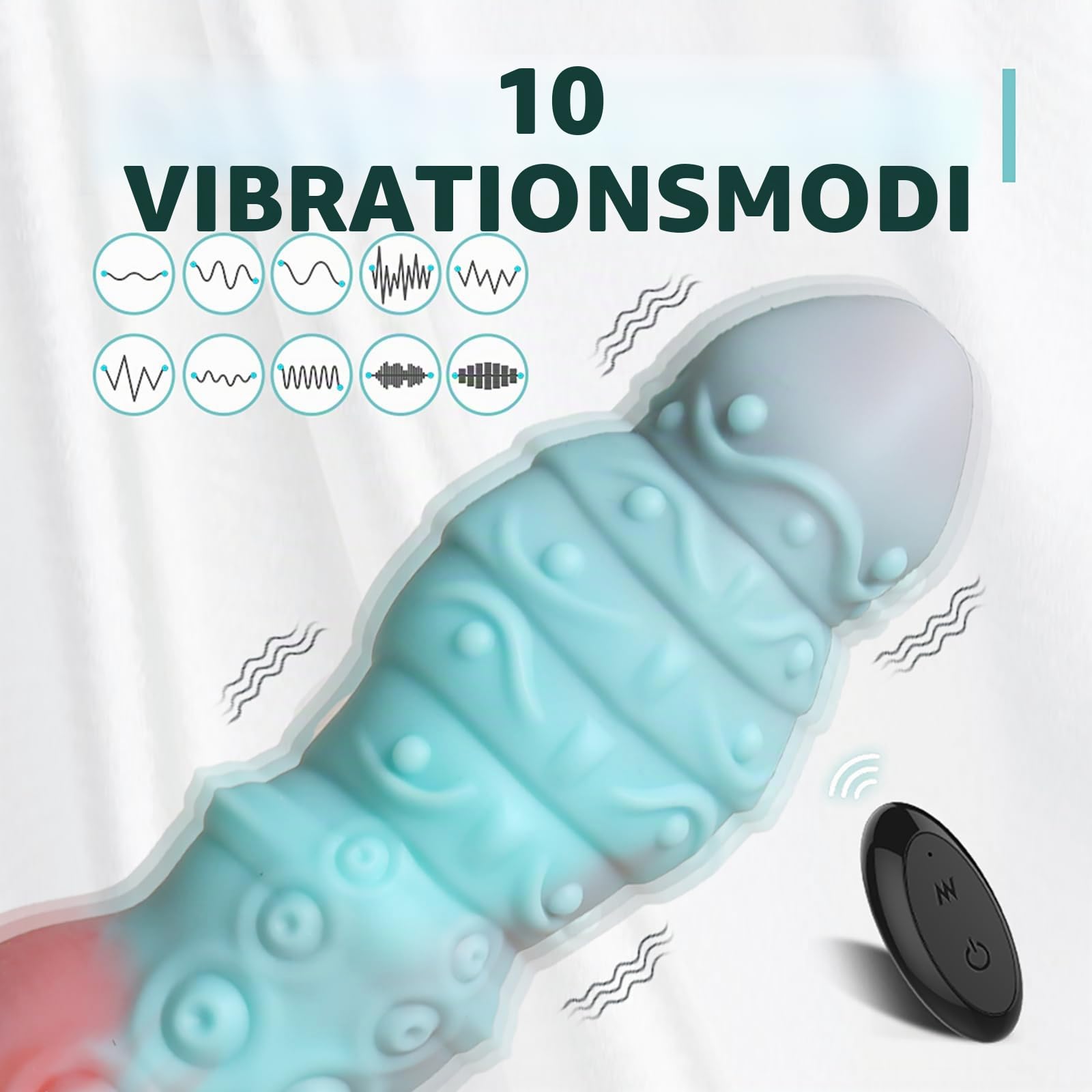 TUONID Anal Vibrator Mit Fernbedienung 23.5CM Monster Dildo Anal Dilatator Alien Dildo G Punkt Prostata Stimulator Vibrations massagegerät Schwuler extremer SM Erotisches Sextoys für Männer Frauen