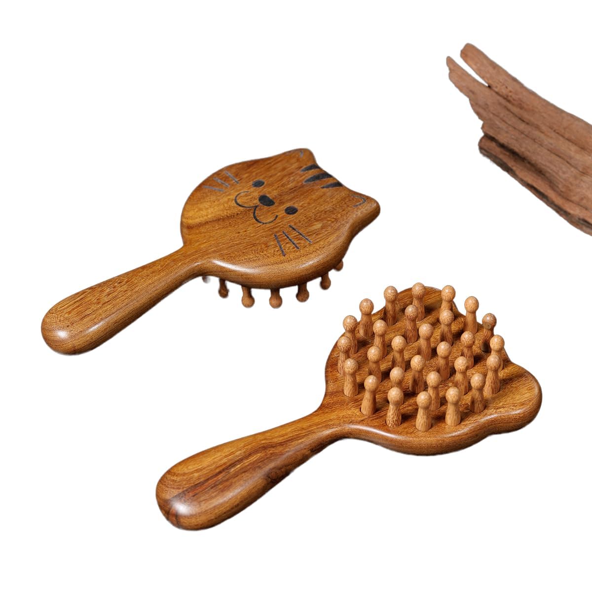 Meridian Massage Comfortable Comb – Ergonomic Acupressure Scalp Massager – Anti-Static Hair Comb for Relaxation, Stress Relief & Hair Care – Portable Wellness Comb