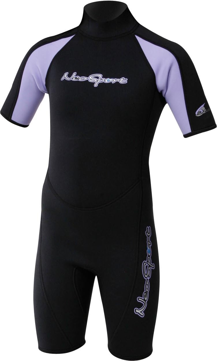 Neosport Children's 2mm Shorty Back Zip Wetsuit