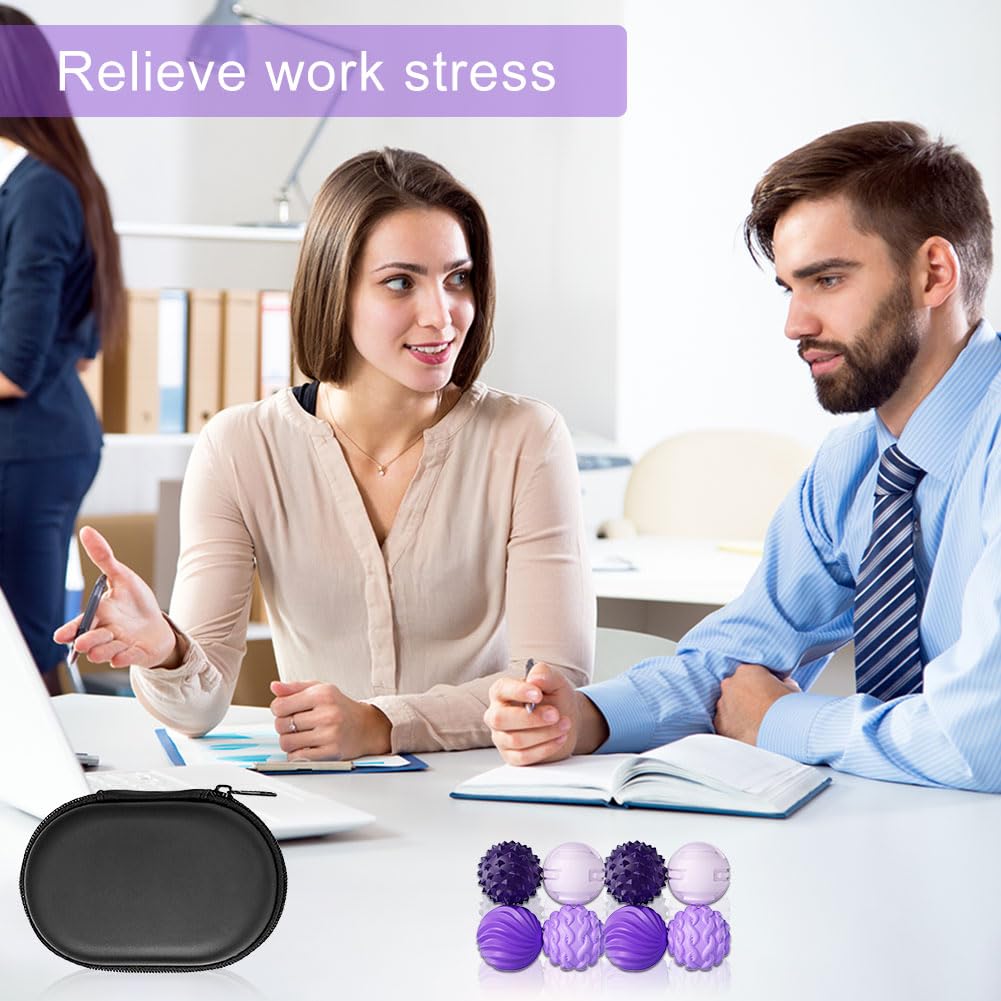 8Pcs Magnetic Sensory Stress Relief Balls - Image 4