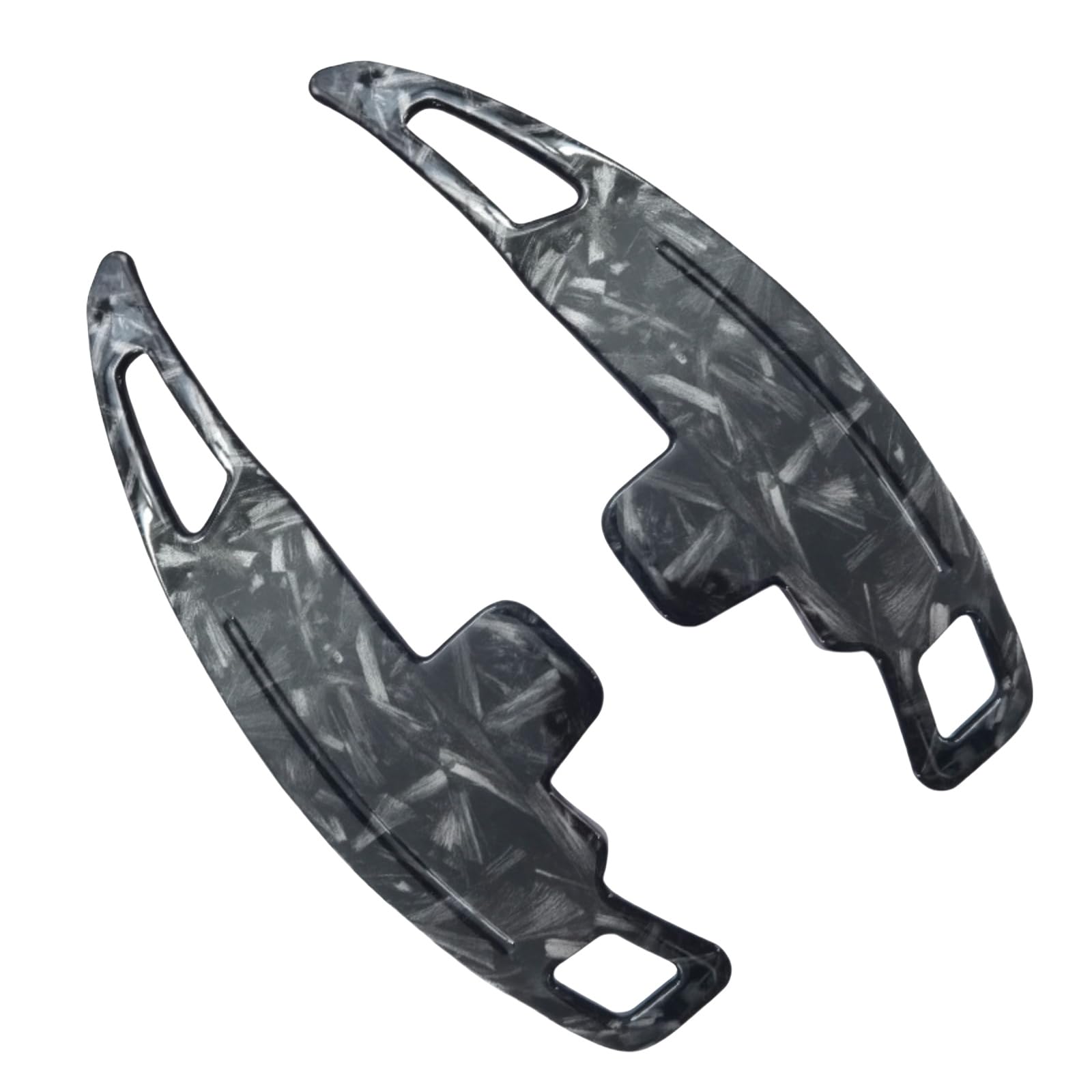 Lenkrad Schaltwippen Verlängerung 2 Stück für Benz GLS AMG 2016-2020, Aluminium Paddle Extensions Einfach zu montieren,Forged Pattern