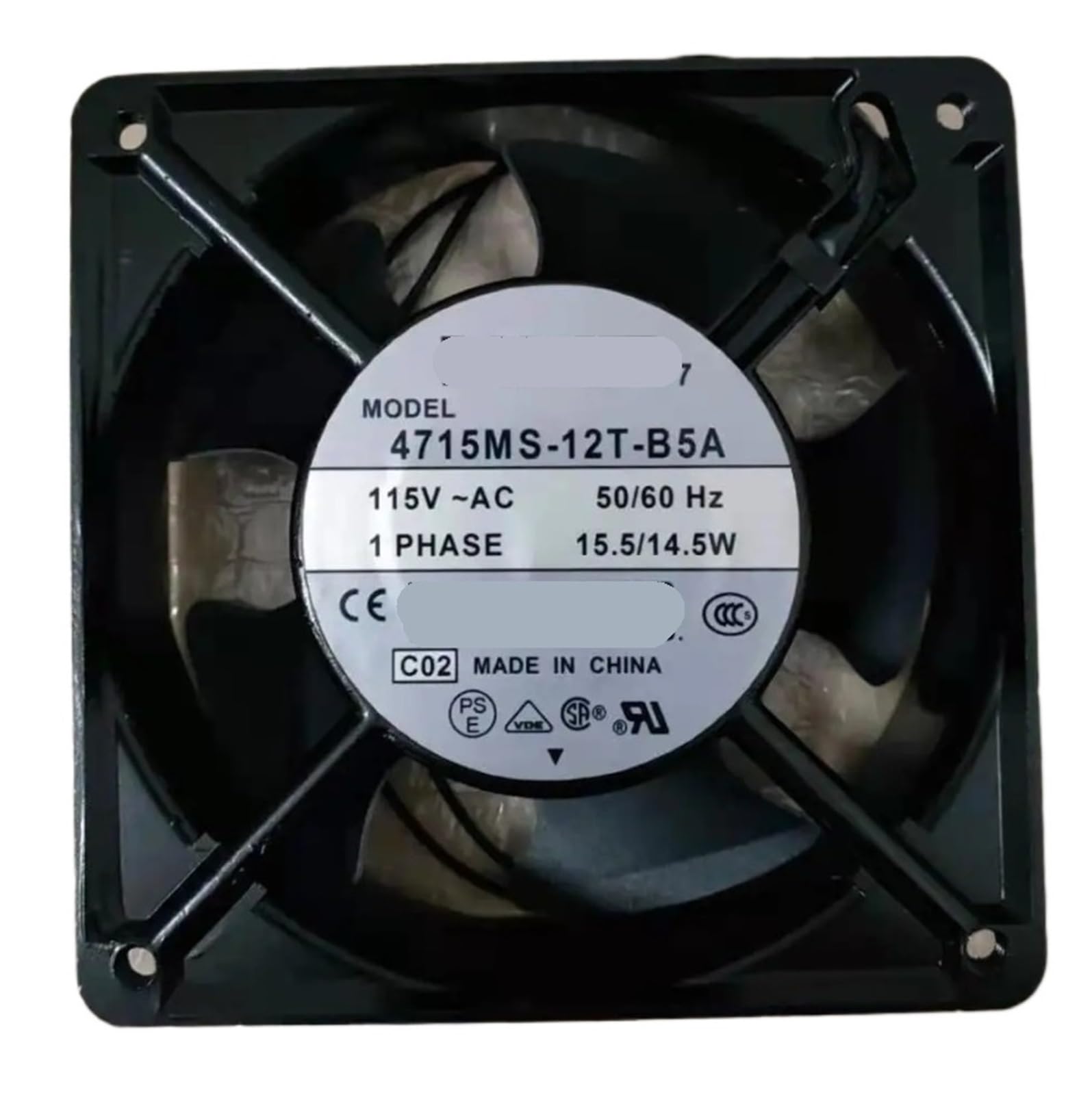 EAHWCXSD 4715MS-12T-B5A 115V 15.5/14.5w 12038 120x120x38mm cooling fan