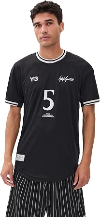 Y-3 Mens Elite 5 Football Tee