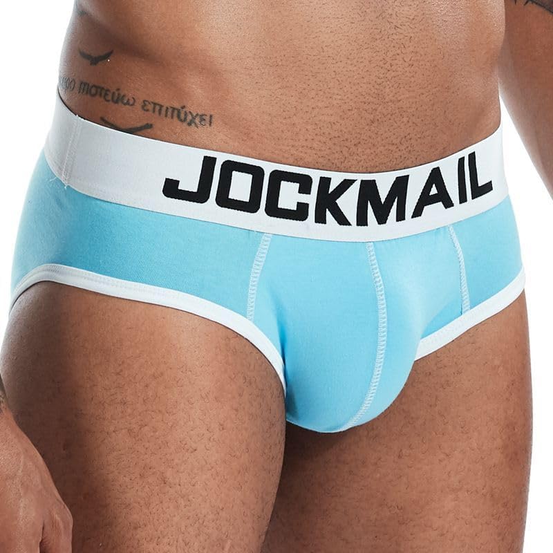 JOCKMAIL Men's Underwear Briefs Mens Cotton Classics Briefs Men's Briefs Breathable Comfortable