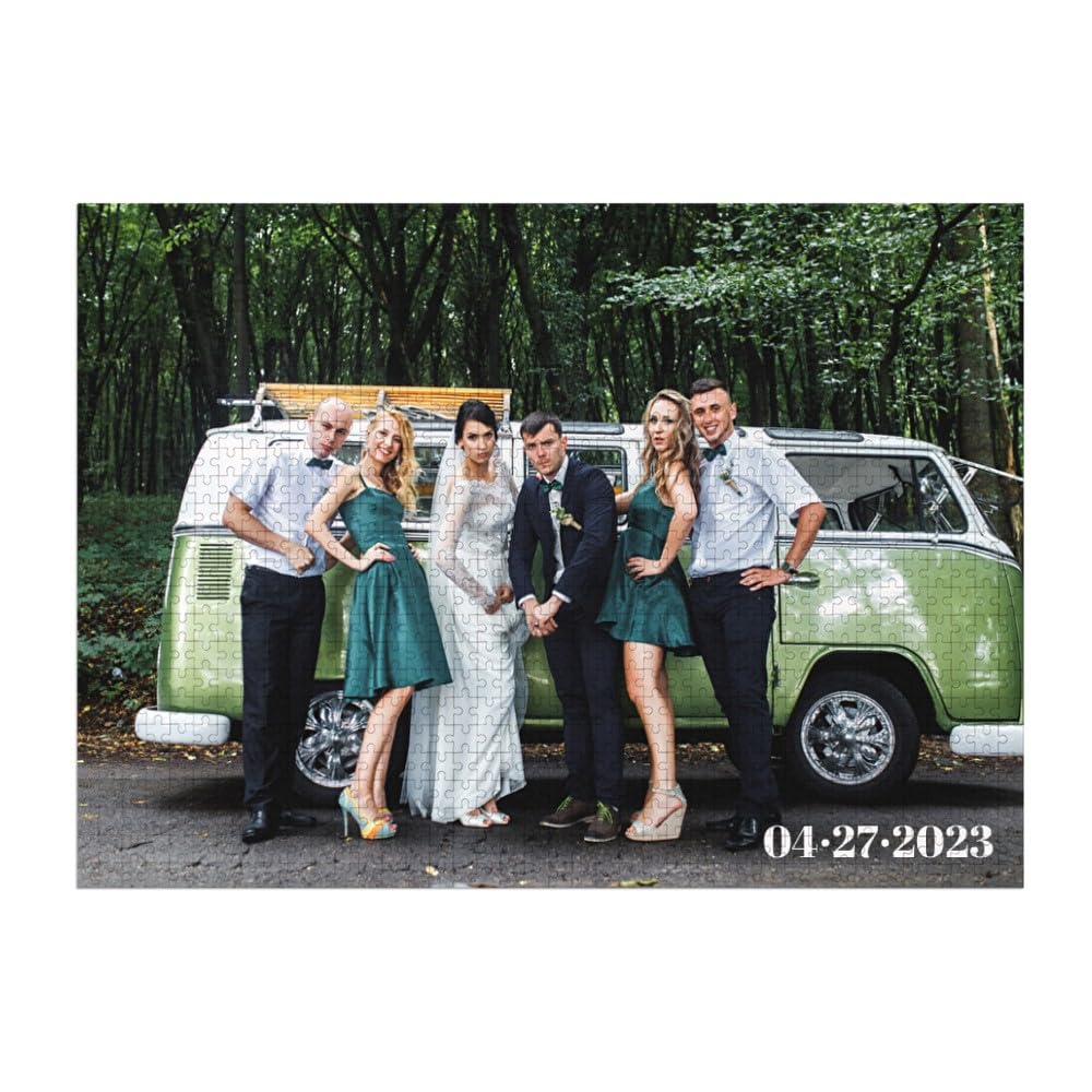 Wanapix | Puzzle Personalizado con Foto y Texto | 1000 Piezas | Puzzle Original para Adultos | 69 x 49 cm | Puzzle con Foto