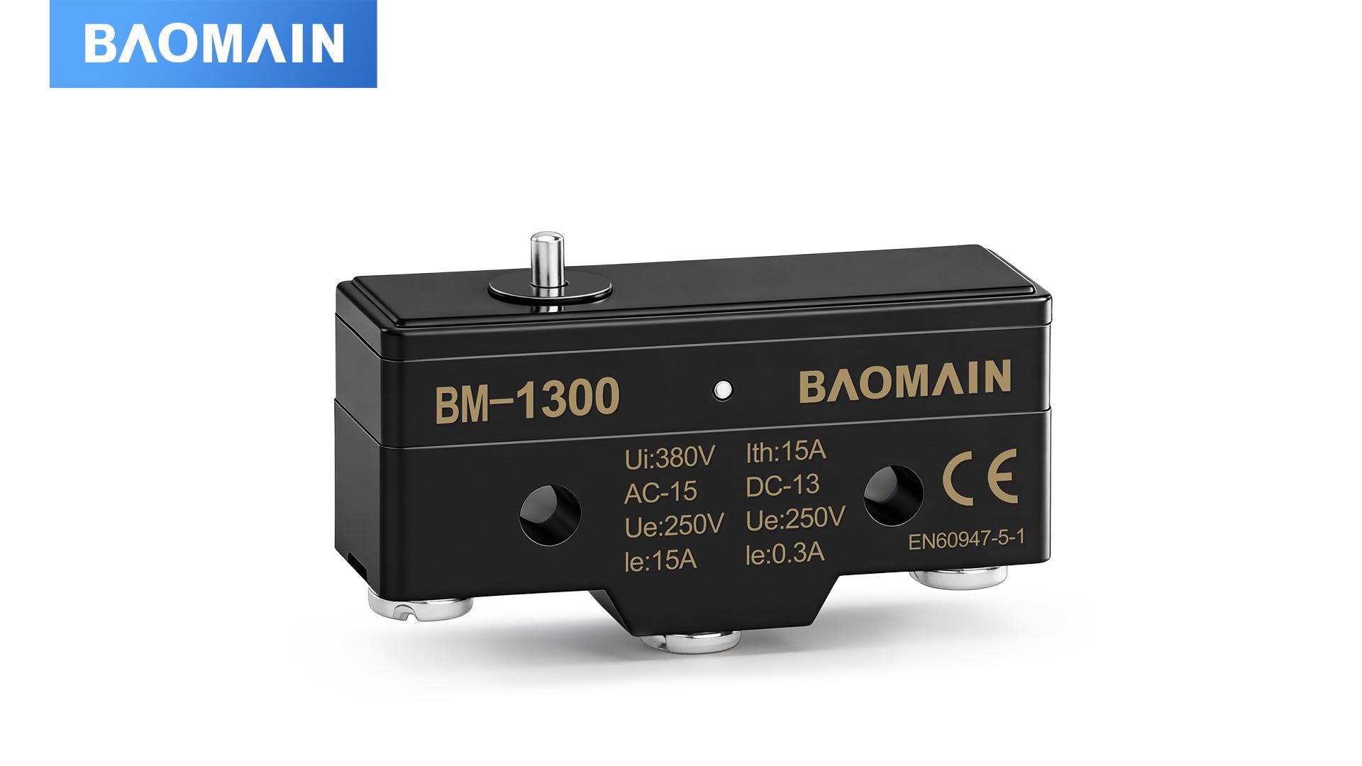 Baomain Micro Switch TM-1300 BM-1300 Pin Plunger Actuator