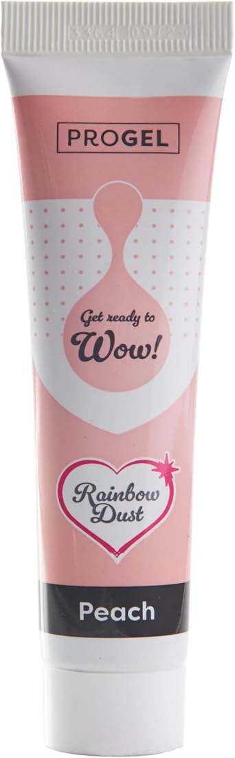 Rainbow Dust ProGel Professional Food Colouring, Peach 25g