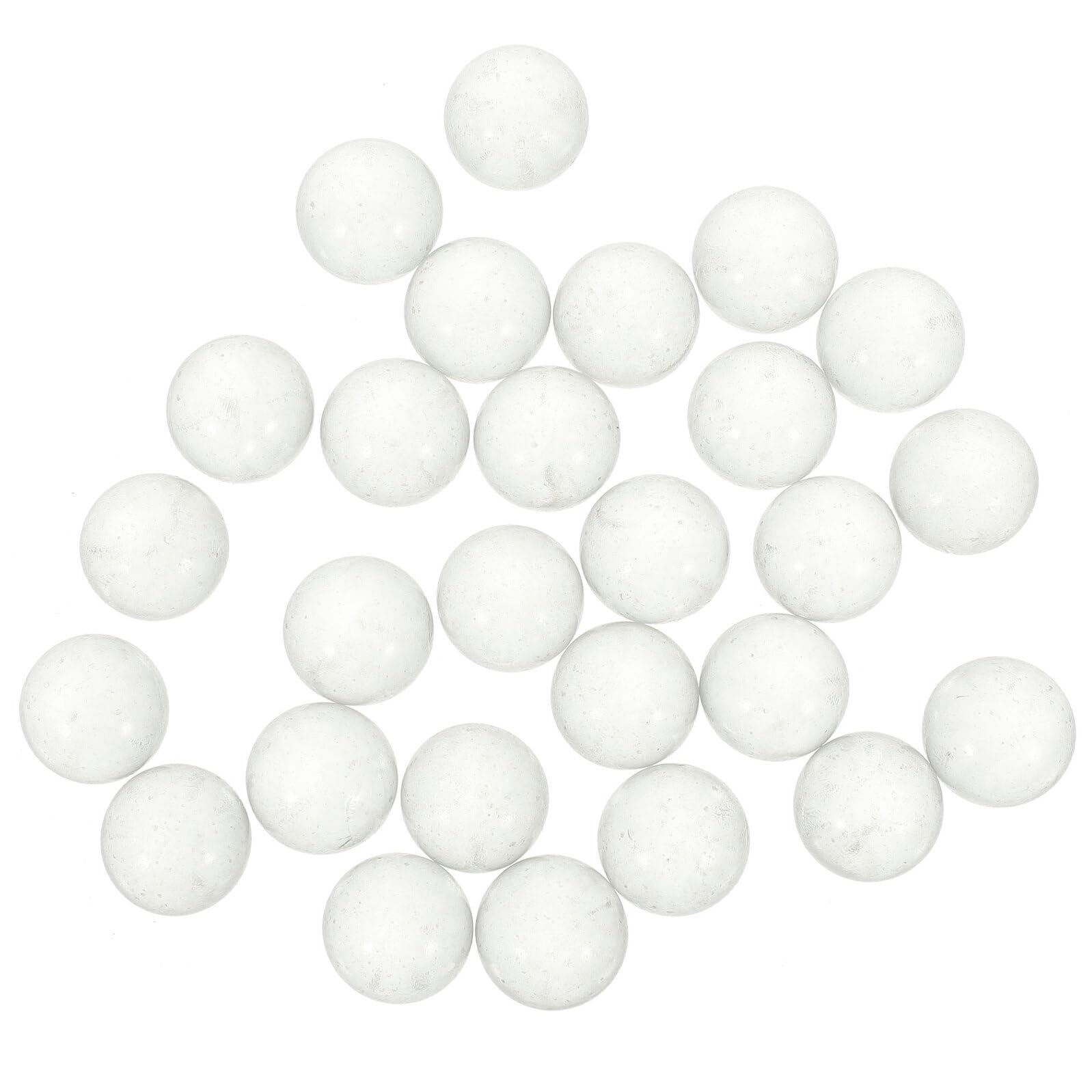 UKCOCO 180 Pièces Boules Verre Transparentes Perles Solides pour Décoration de Vase Aquarium Artisanat et Jeux Billes Rondes Sécurisées pour Poissons et Décors Élégants