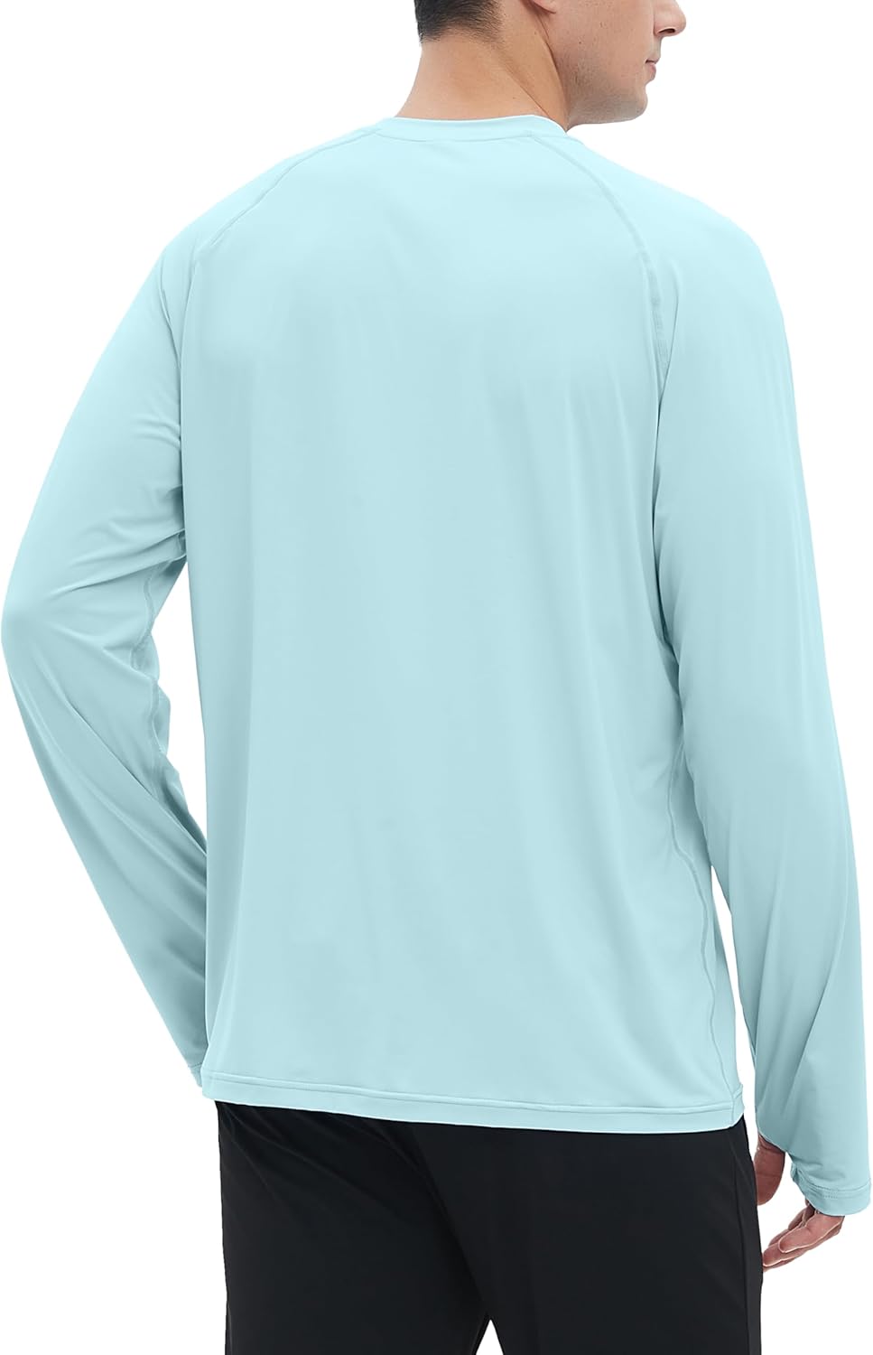 Riverruns UPF 50+ Men's Long Sleeve Cooling Quick Dry Shirt Sun Breathable Shirt Thumbhole Shirts Rash Guard for Fishing Swim - Image 2