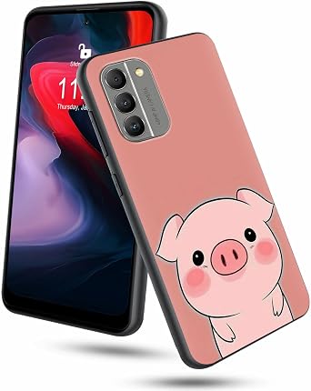 for Nokia G310 5G Phone Case Slim Soft TPU Silicone Cover with Cute Pink Pig Pattern Design for Women Wen Shockproof Anti-Scratch Protection Case for Nokia G310