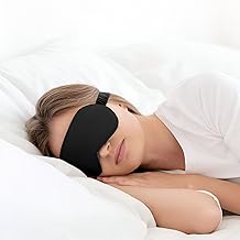 Cooling Gel Eye Mask for Sleeping – Reusable Cold Compress Eye Mask for Puffy Eyes, Dark Circles & Migraines – Soft Adjustable Sleep Mask for Relaxation, Stress Relief & Eye Care