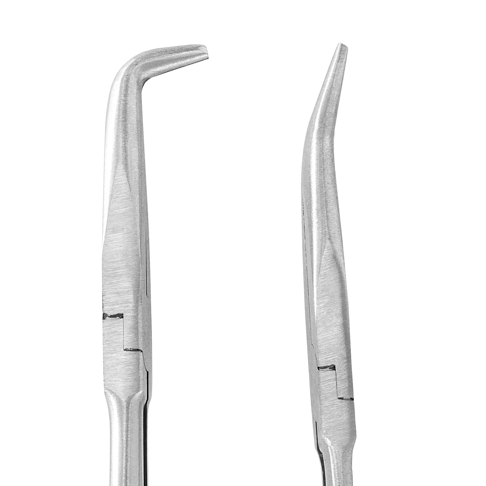 MOUYAT Zestaw szczypiec do nosa o długości 45 cm, prosty, bardzo długi zasięg zestaw szczypiec w zestawie 45 stopni, kąt 90 stopni, długie szczypce z uchwytem PVC do skręcania drutu, 3 szt