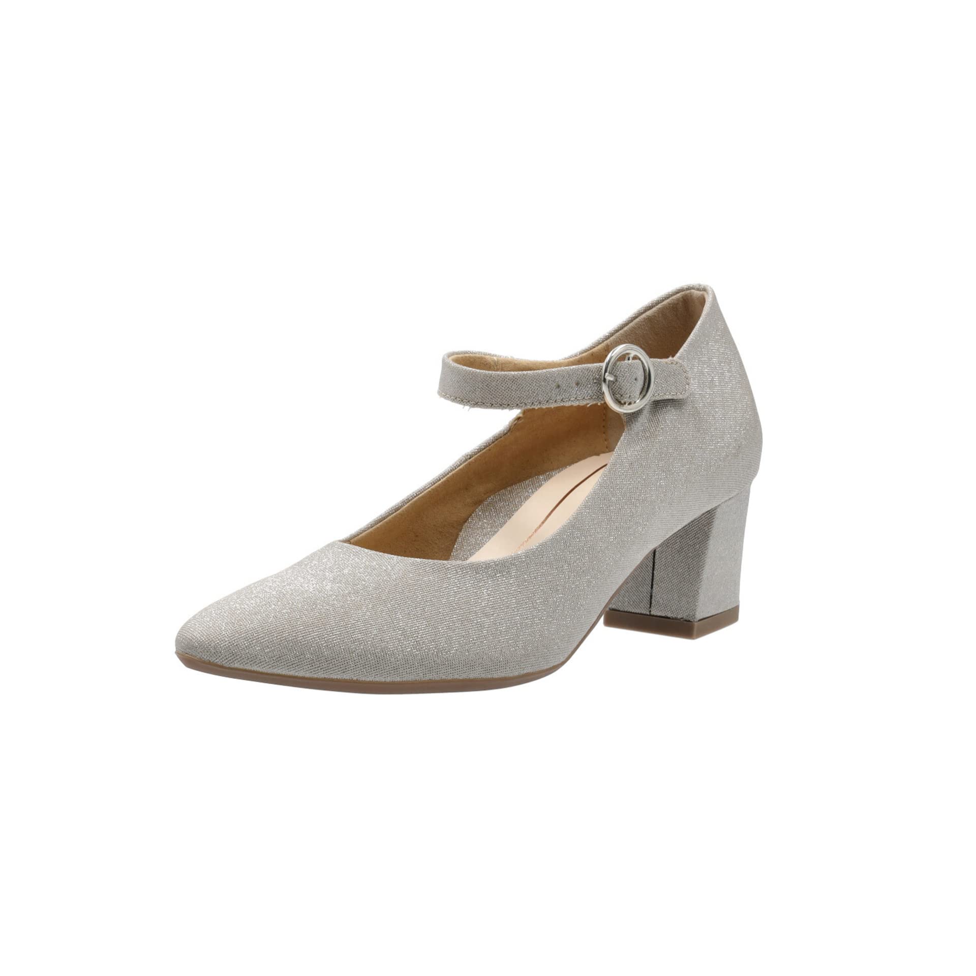 ARA Women's London Court Shoes, Champagne, 38 EU Schmal