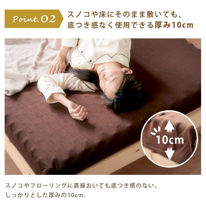12月9日17時で店終い　　プロファイルウレタンセミダブル　カバー付き Amazon.co.jp: カグワールド ウレタンマットレス プロファイルウレタン