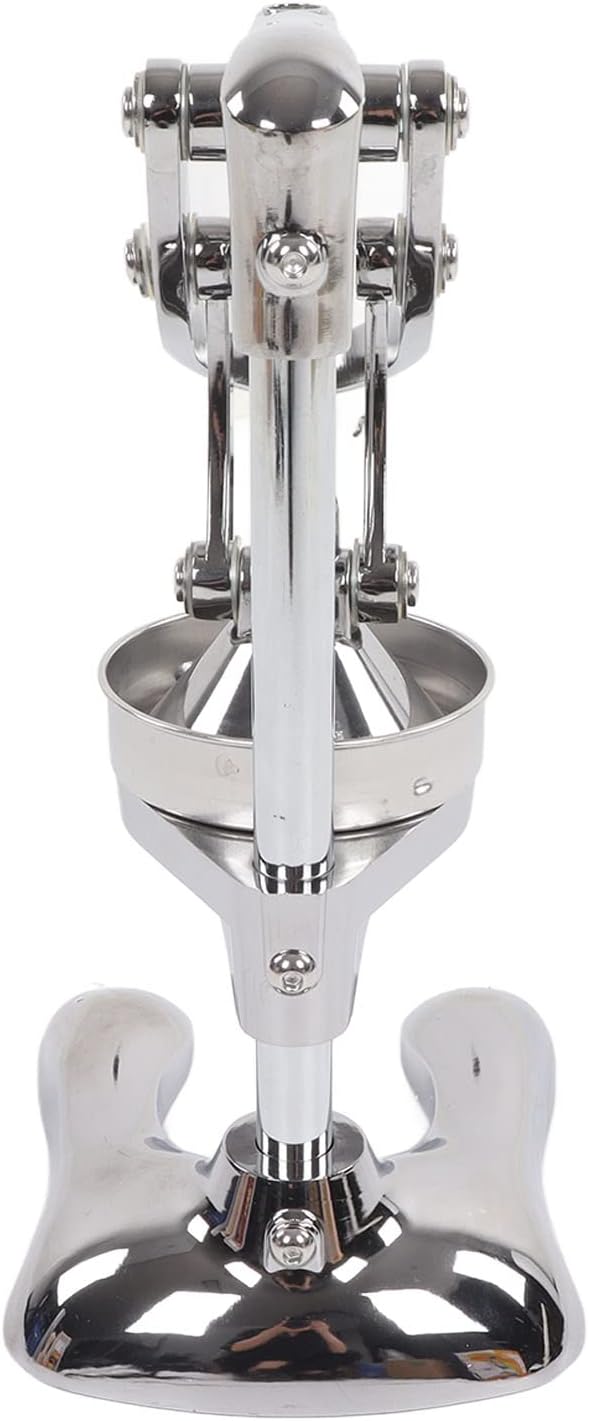 Stainless Steel Manual Juicer, Separate Design, Hand Pressed Juicer, Fruit Press with Ushaped Base
