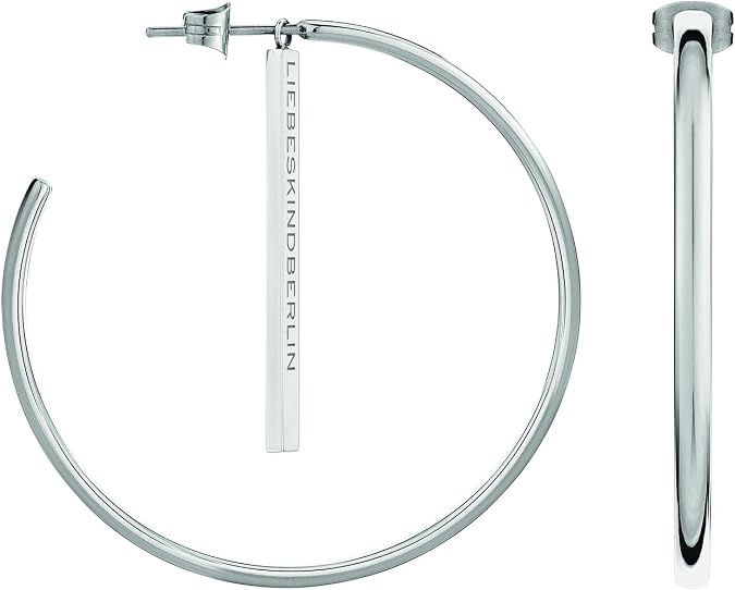 LIEBESKIND Women's Stainless Steel Hoop Earrings