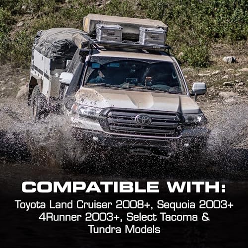 Image of REDARC Tow-Pro Elite Electric Trailer Brake Controller Kit for Toyota Land Cruiser, Sequoia, 4Runner, Dual Braking Modes, Plug and Play Install, 12V /24V Compatible to Tow RV, Camper, Trailer, Boat