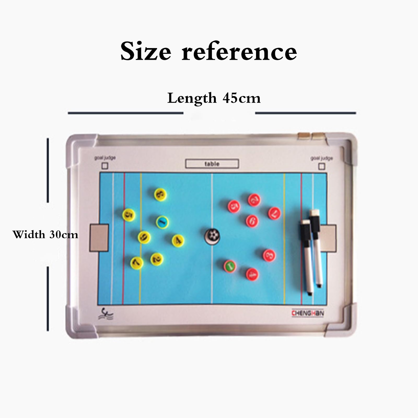 Multifunktional Taktiktafel,FußBall Taktiktafel Tragbar,Premium Magnetisch Taktikmappe,Einfach Bedienen Und Tragen,Taktikbrett FüR Eishockey,FüR FußBalltaktik,Aufstellungen,SpielzüGe üBungen