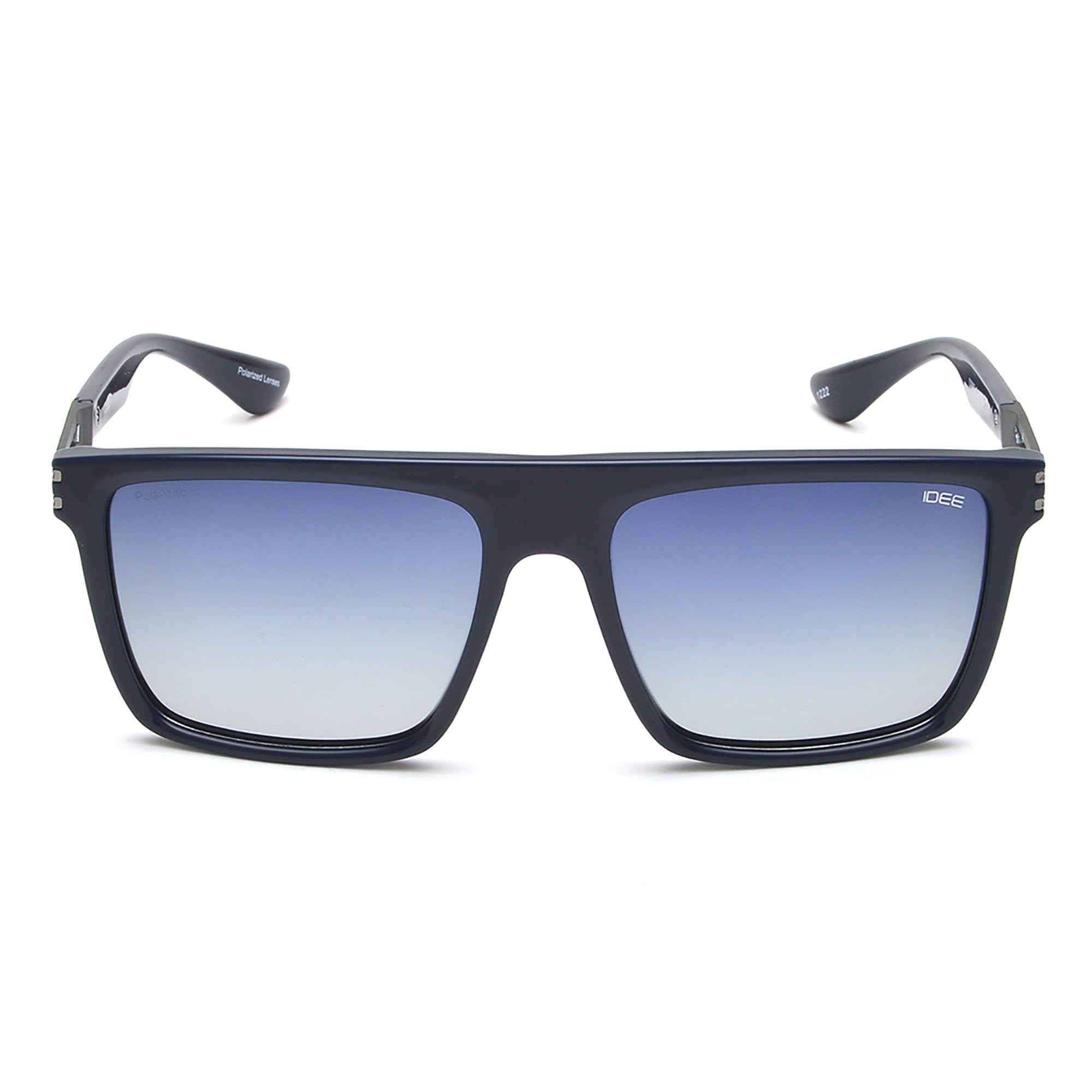 IDEE Gafas de sol 100% con protección UV para hombre, talla L, forma cuadrada, IDS2957C4PSG