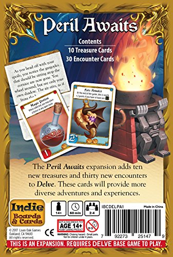 Delve Peril Awaits Expansion Board Games #TOP2