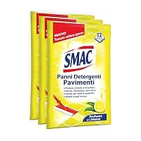 Smac - Panni Umidi Detergenti Lavapavimenti Adatti a Ogni Scopa