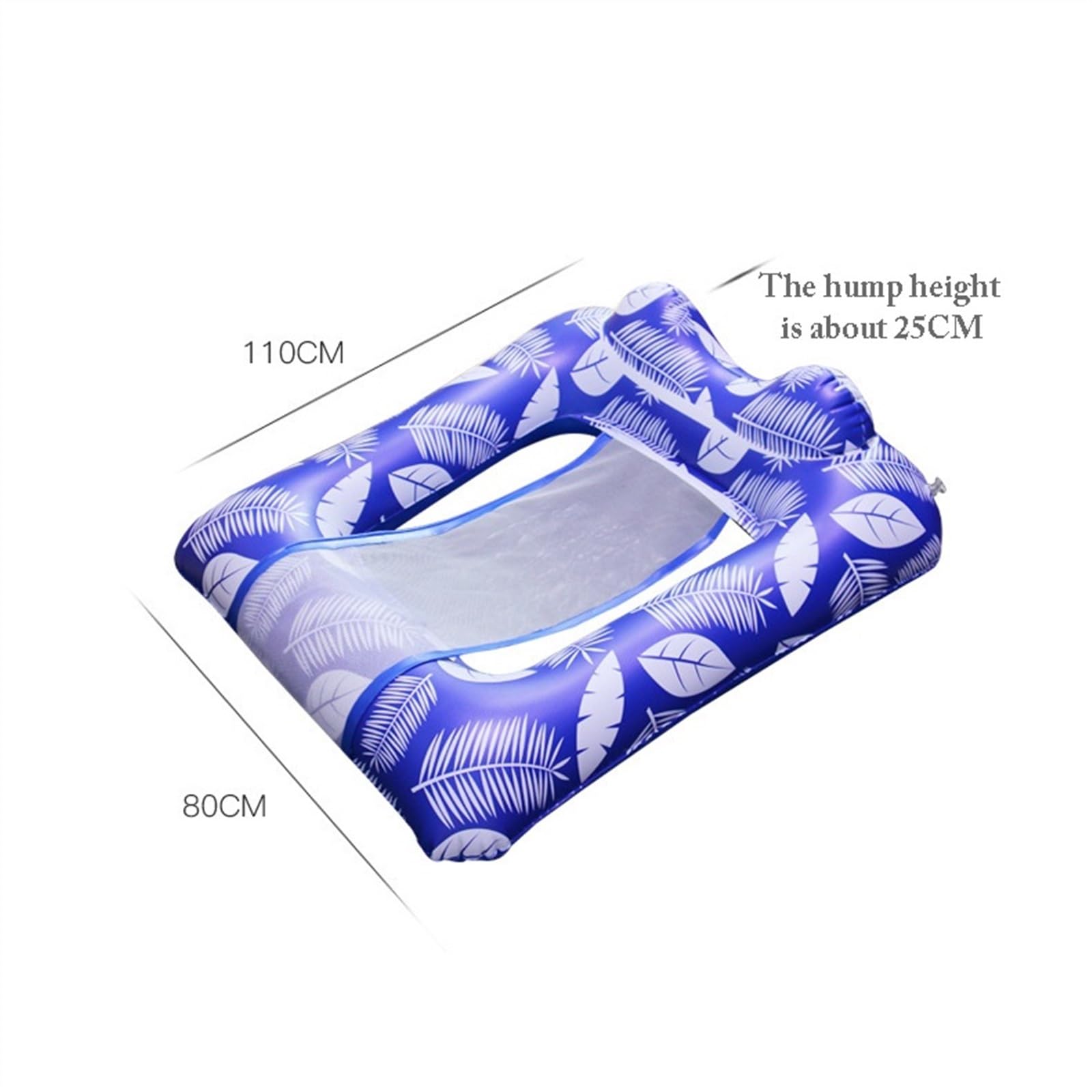 Flotteurs de Piscine pour Adultes Hamac à Eau Gonflable Chaise Flottante Portable Pliable lit Flottant canapé Accessoire de Natation Chaise d'eau Flottante