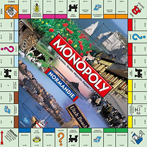 Winning Moves - Monopoly Normandia Gioco da tavolo Edizione città e