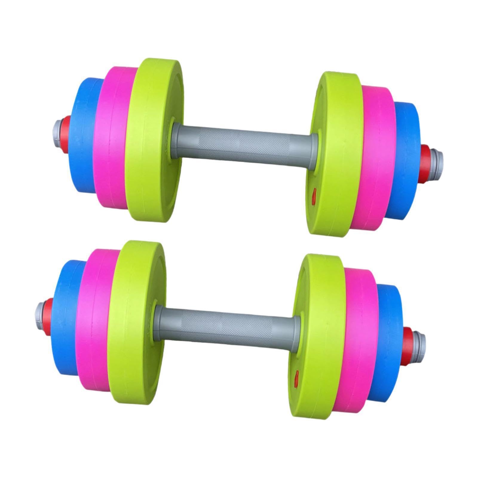 Giocattoli per bambini, set di attrezzi per sollevamento pesi, sviluppo precoce, incoraggiamento dell'interesse per lo sport nei bambini piccoli, finti, sport, palestra, Manico 12 cm
