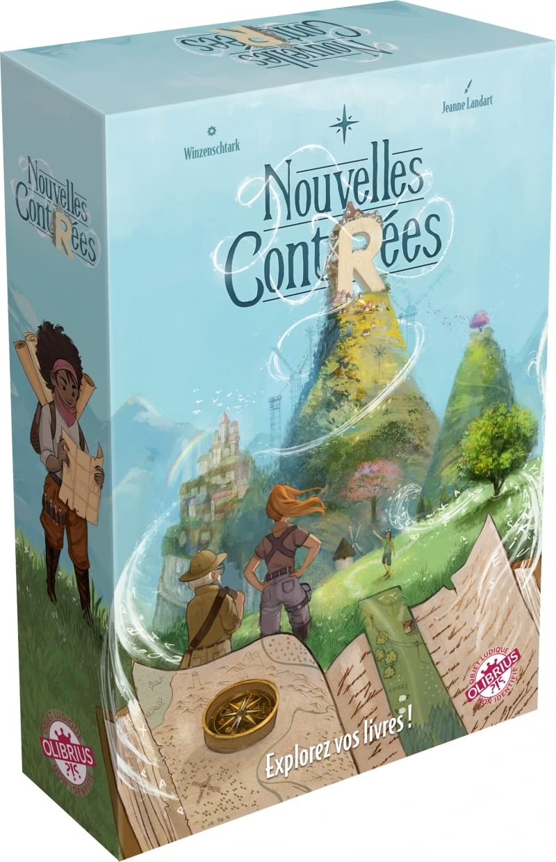 Asmodee Olibrius | Nouvelles Contrées | Jeu de société | Jeu Famille | A partir de 10 Ans | 2 à 6 Joueurs | 30 à 60 Min