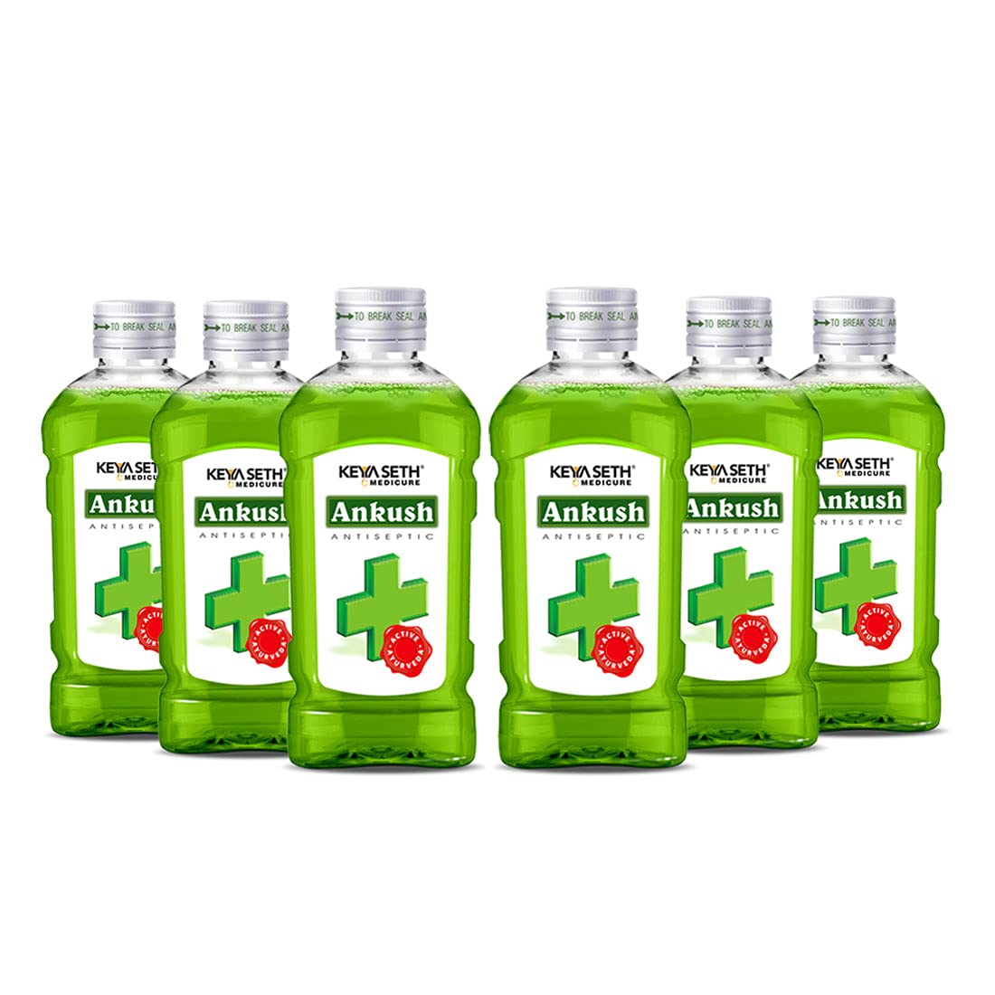 Keya Seth Aromatherapy, Ankush Ayurvedic Antiseptic Liquid, No Burning Sensation for First Aid & Personal Hygiene, Enriched with Neem, Tulsi, Lavender & Rose Essential Oil 100ml (Pack of 6)-picture-41