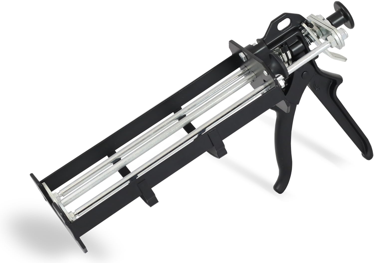 DRICORE PRO Concrete Repair Dual Cartridge Epoxy Gun | Best Applicator for 1:1 and 2:1 Ratio Epoxies, Adhesives, and Sealants Used in Repairing Cracked Foundations, Basements, Walls, Poured Concrete