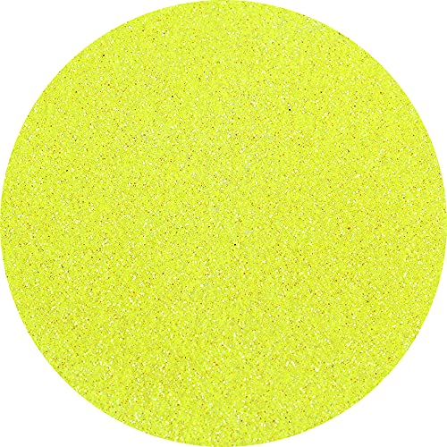 Iridescent Glitter Powder, 150G Multi Purpose Dust Powder For Arts & Crafts, Ultra Fine Glitter For Nail Decoration Face Eye Body Hair And Festival Weddings Flowers (Neon Yellow) #TOP1