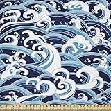ANCHO: 148cm & LARGO: 100cm (1mt). 100% Tejido de Poliéster Satinado para Tapizados, Decor y Más!