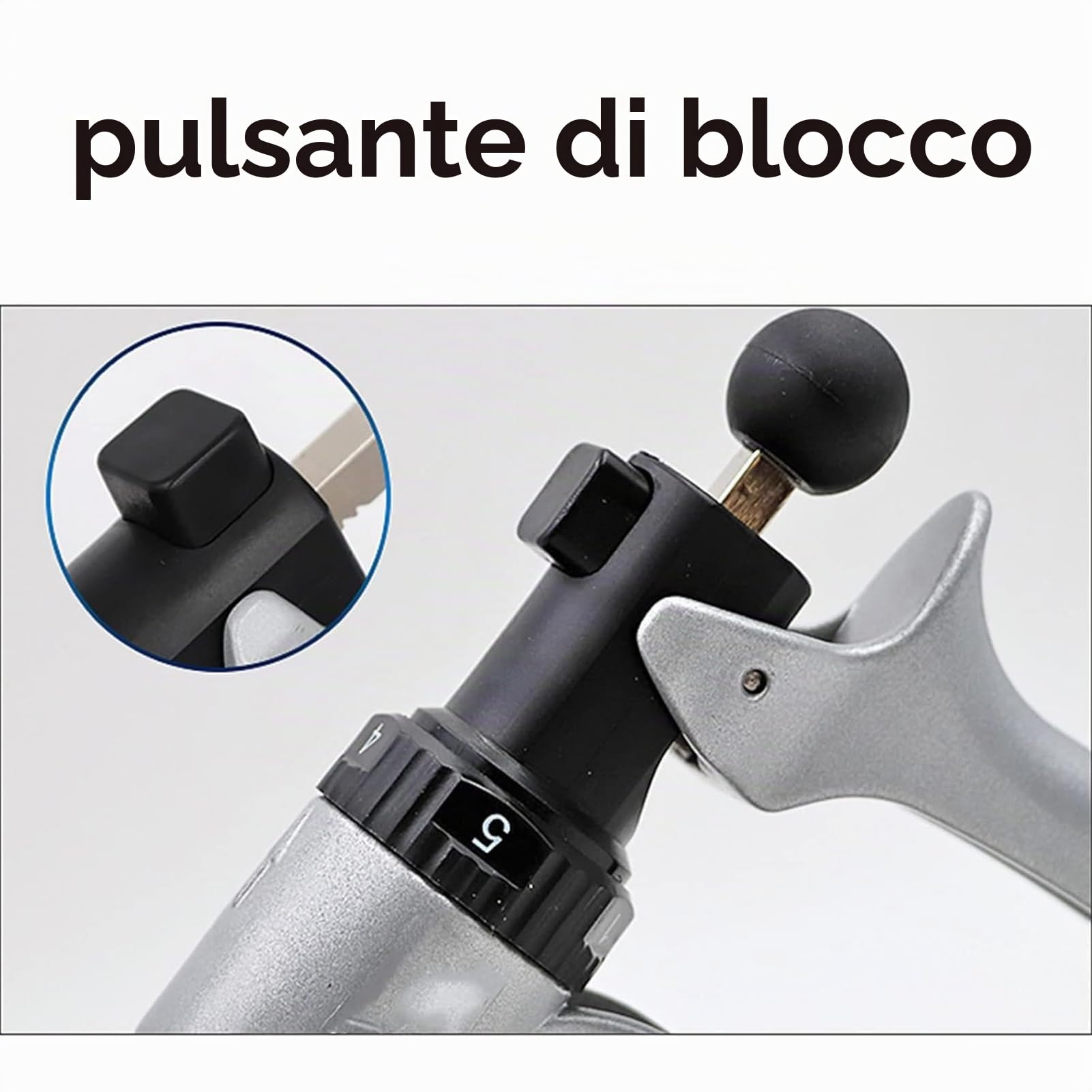Siringa Veterinaria, Siringa Continua Regolabile Semiautomatica in Acciaio Inossidabile, Iniezione di Vaccino Veterinario per Bovini, Ovini, Suini, Capre(Size:50ML)