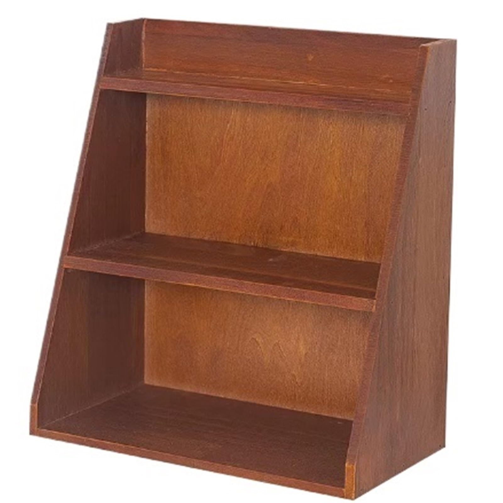 CFY652 in-Vehicle Office Desk Solid Wood Three-Layer Tea Cup Storage Rack Desktop Holder Adjustment